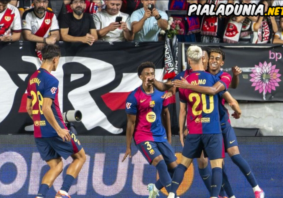 Hasil Rayo Vallecano vs Barcelona di Liga Spanyol