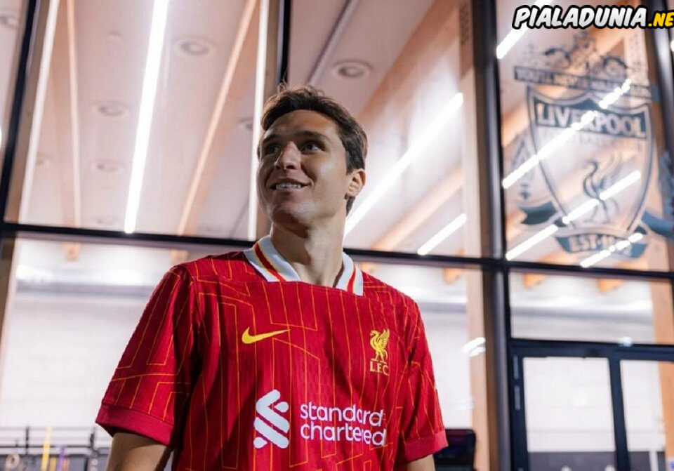 Federico Chiesa Lepas Kutukan Pemain Italia di Stadion Anfield