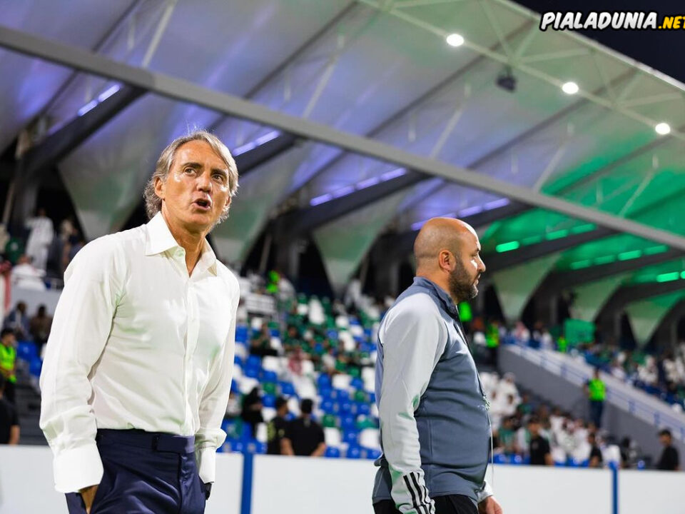 Roberto Mancini Ngamuk Arab Saudi Ditahan Timnas Indonesia