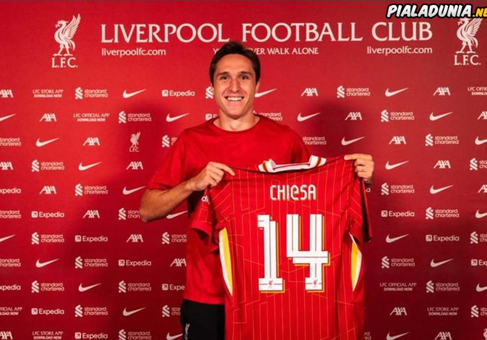 Federico Chiesa Akhirnya Masuk Skuad Liverpool untuk Pertama Kalinya, Arne Slot Tak Janjikan Banyak Hal