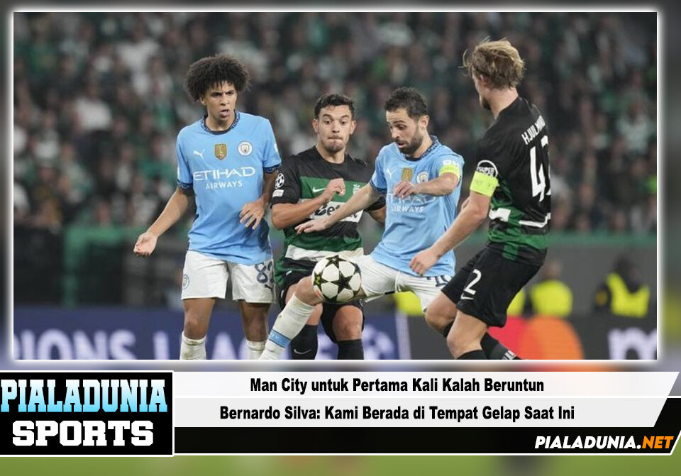 Man City untuk Pertama Kali Kalah Beruntun