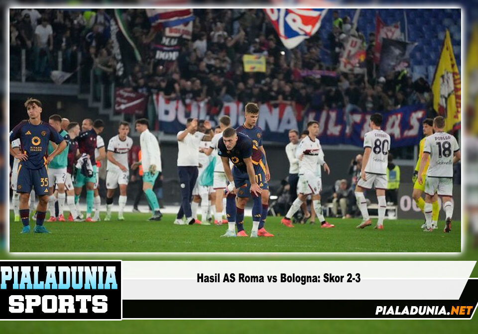 Hasil AS Roma vs Bologna