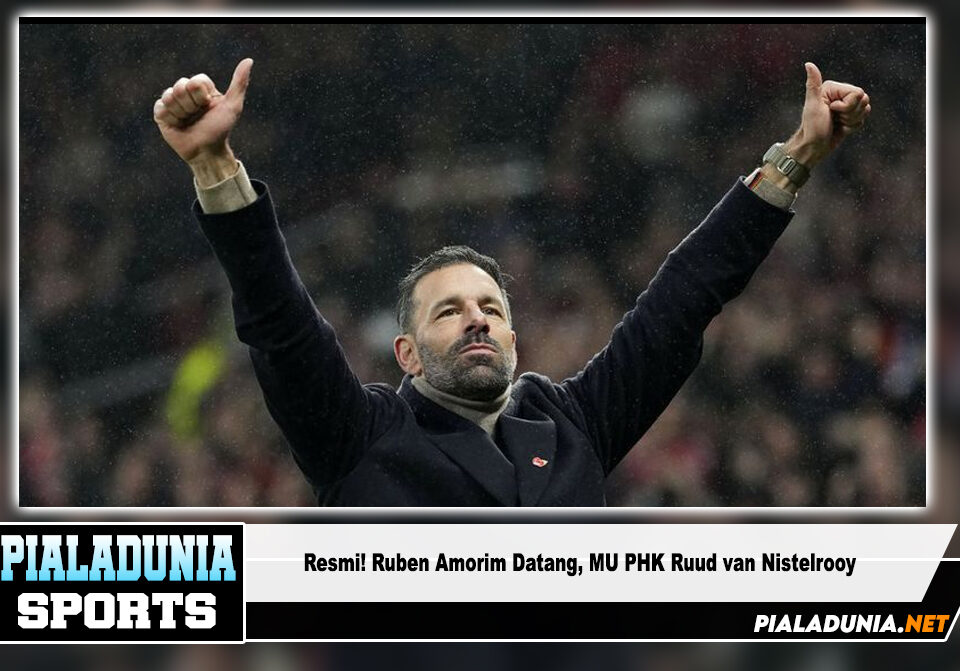 Ruben Amorim Datang, MU PHK Ruud van Nistelrooy