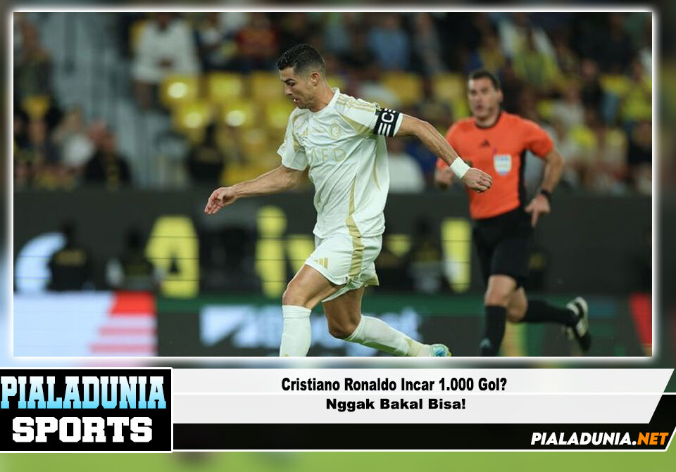 Cristiano Ronaldo Incar 1.000 Gol