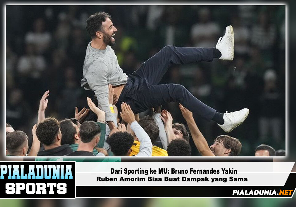 Bruno Fernandes Yakin Ruben Amorim Bisa Buat Dampak yang Sama