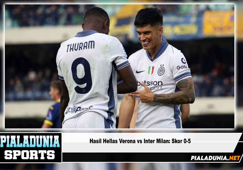 Hasil Hellas Verona vs Inter Milan