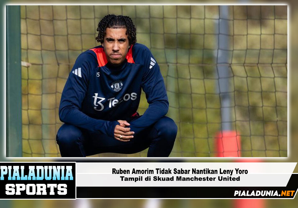 Ruben Amorim Tidak Sabar Nantikan Leny Yoro