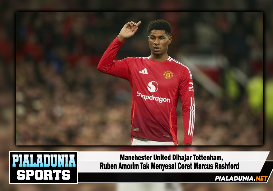 Ruben Amorim Tak Menyesal Coret Marcus Rashford