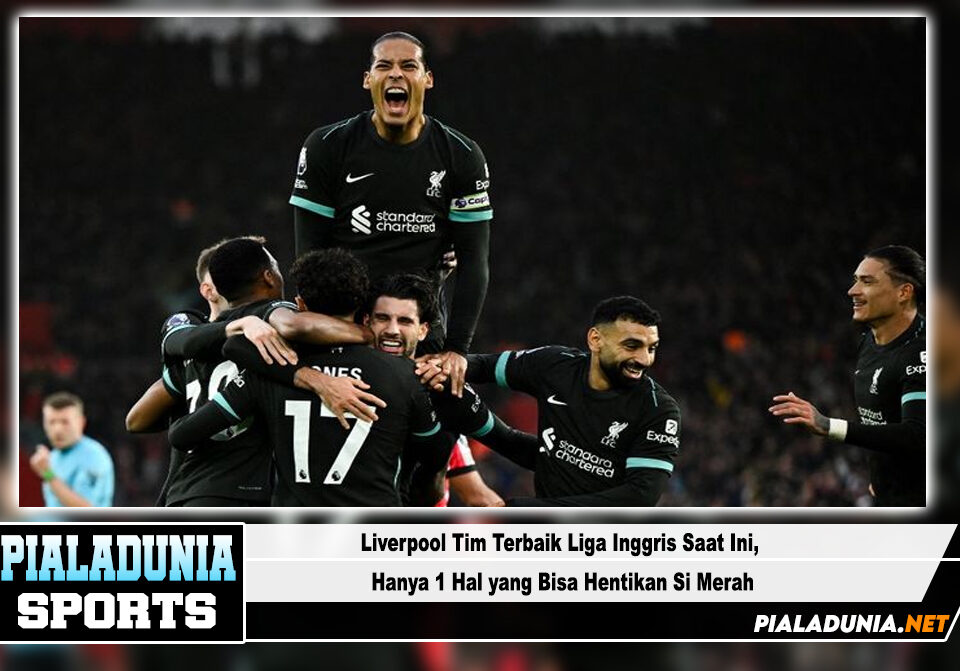 The Reds saat ini memimpin peringkat Liga Champions 2024–2025 dan secara praktis dipastikan akan lolos ke babak 16 besar.