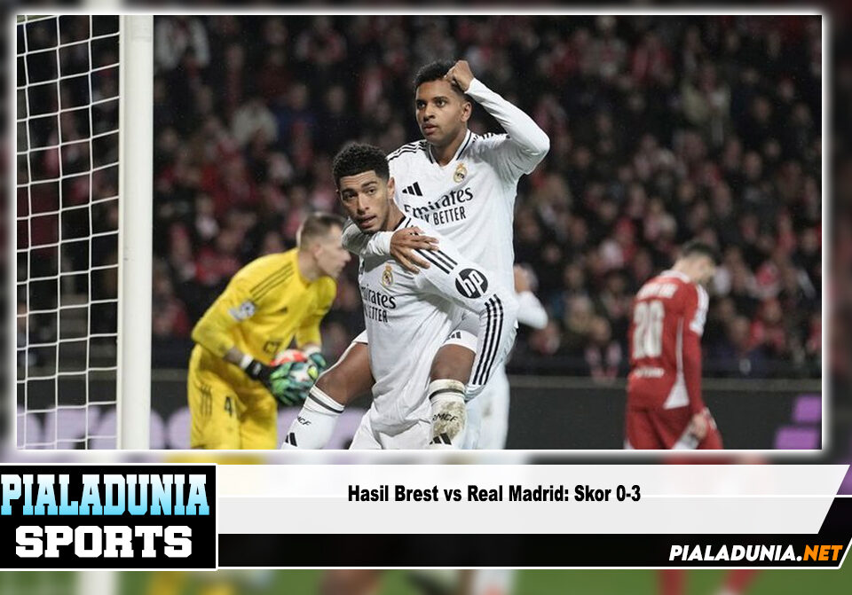 Hasil Brest vs Real Madrid