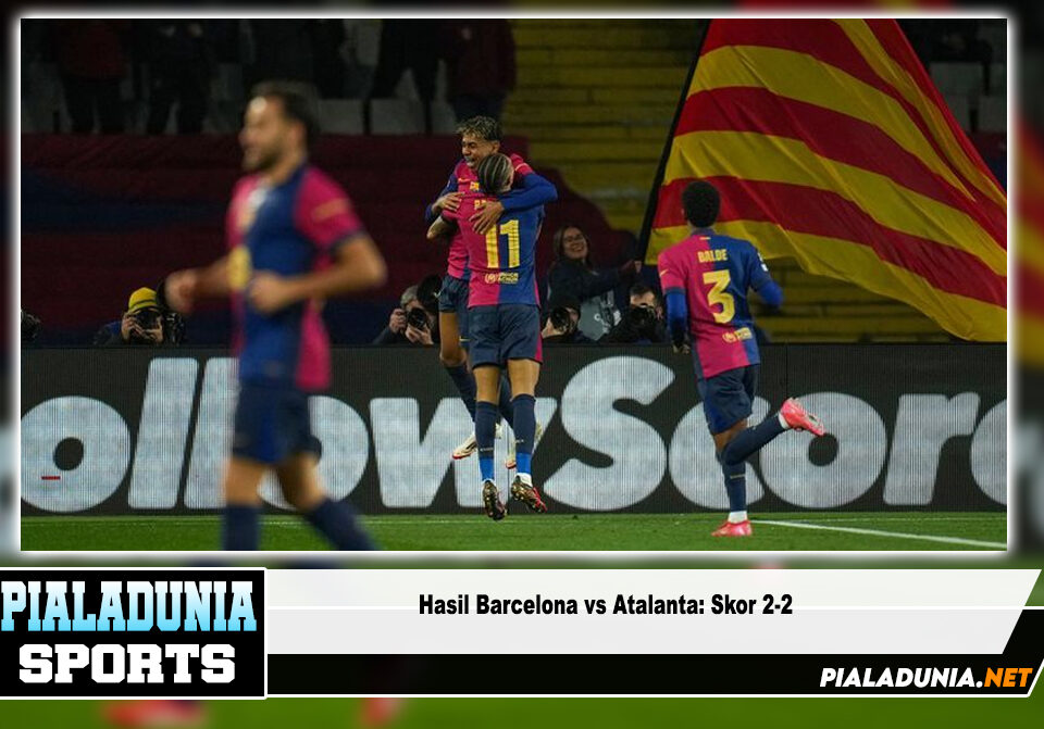 Hasil Barcelona vs Atalanta